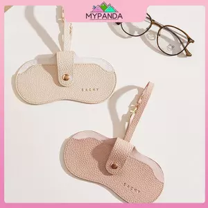 MYPANDA Kính Mát Da PU dễ thương với túi bảo quản, phù hợp đọc sách và du lịch.