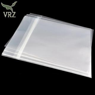 VRZ 50 Chiếc 12 Inch Trong Suốt Vinyl Ghi Bảo Vệ LP Vinyl Ghi Tự Dính Túi Nhựa Bên Ngoài Tay Cho Băng CD Bảo Vệ Tay Áo HOT