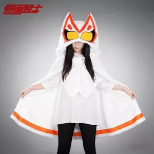 Gabu Jihu Kamen Rider Ấn Tượng Điều Hòa Không Khí Đa Năng Ăn Trưa Phá Vỡ Flannel Chăn Ấm Áo Cloak Ngoại Vi 4.13
