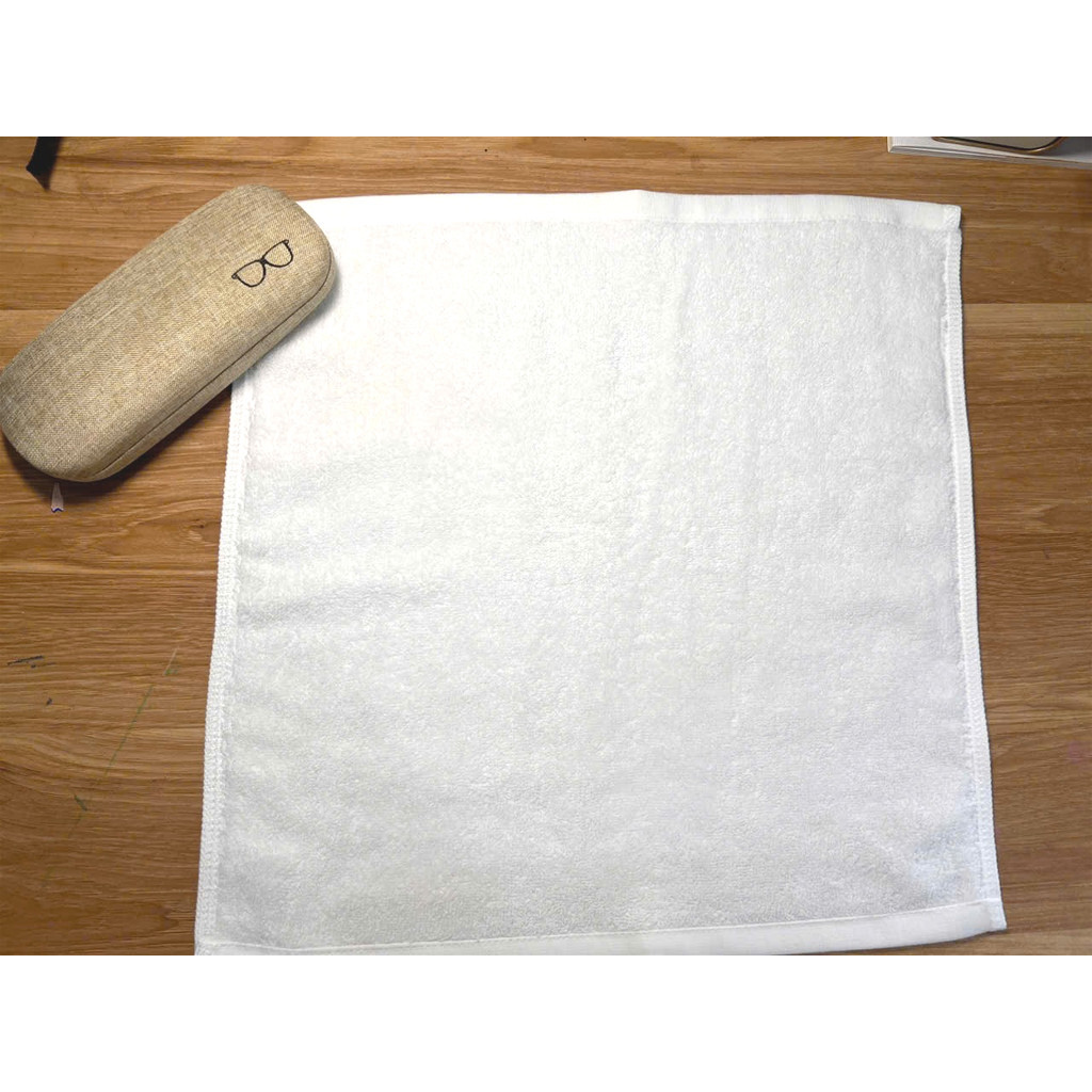 Combo15 Khăn Mặt Vuông Cotton Trắng 34x34cm  – Mềm Mại, Dùng Gia Đình & Spa.Khăn  lau tay dày dặn