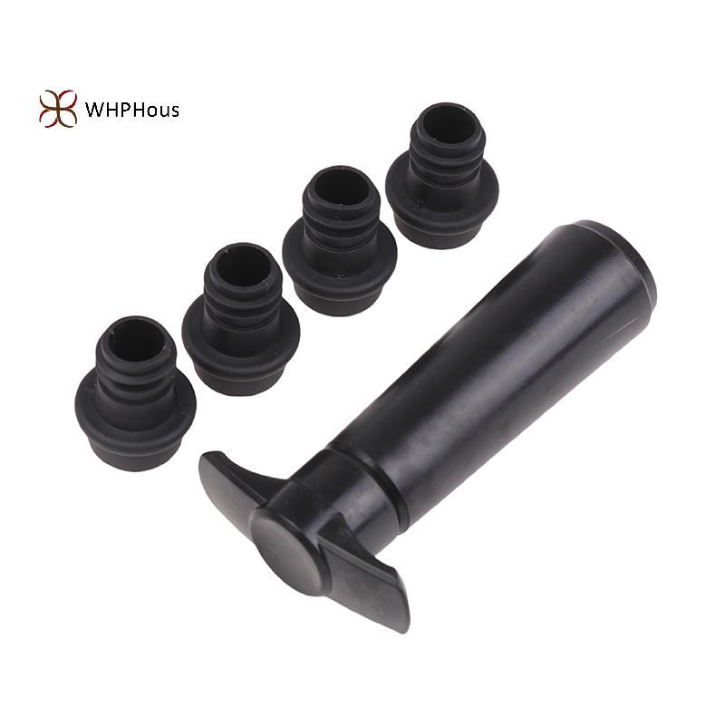 Nút chặn tay bơm chân không Saver 4 cái tái sử dụng, giữ tươi cho chai
