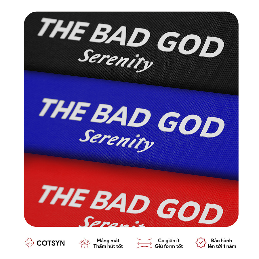 Áo thun cotton The Bad God Serenity mùa hè nhiều màu thoải mái Áo thun nữ Áo nữ