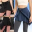 Váy ngắn Yoga NKSFX, Dây đeo nhanh có thể điều chỉnh Quấn váy tập thể dục, Một mảnh chống rò rỉ Ice Silk Ballet Pilates Váy khiêu vũ ngăn ngừa Awkward
