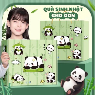 Hộp Quà Tặng Gấu Trúc Cute – Set Văn Phòng Phẩm Hộp Bút, Bút Chì, Đồ Dùng Học Tập Cho Học Sinh & Sinh Viên