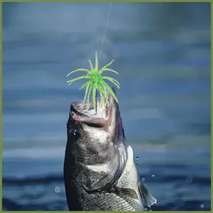 Mồi Câu Cá Dạng Urchin Biển Nhiều Màu Sắc, Mềm Mại, Sống Động Như Thật - Phù Hợp Cho Câu Cá Nước Ngọt