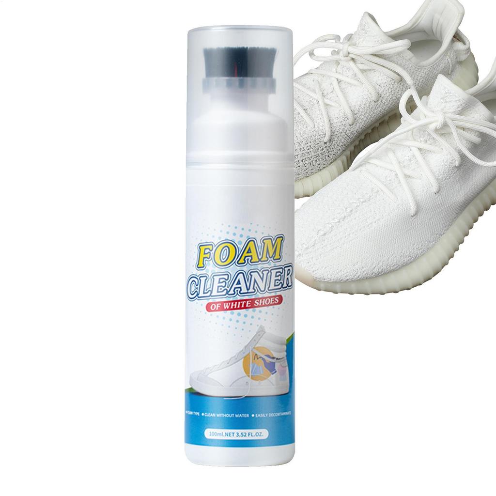 Giày Sneaker Cleaner Tennis Shoe Cleaner Có Đầu Bàn Chải Trắng Giày Cleaner Hiệu Quả Sneaker Cleaning Kit Cho Da