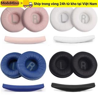 MODOMINO 1 Cặp Miếng Đệm Tai Nghe Xốp Mềm Băng Đô Cho T520BT T510BT T500BT T450BT