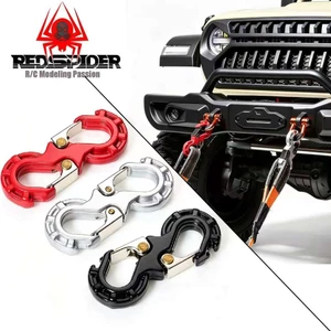 Móc cứu hộ mô phỏng kim loại, xe RC 1 / 8 1 / 10 Easy-Control TRX4 SCX10 — móc kéo hạng nặng, bộ phận nâng cấp bền và thực tế