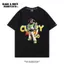 Áo Thun Nam Hình Buzz Lightyear từ Bộ Sưu Tập Warriors x Curry United, Cotton Nguyên Chất, Phong Cách Retro Trendy