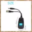 Balun Video thụ động HD-CVI / TVI / AHD có đầu nối nguồn và Bộ phát dữ liệu RJ45 CAT5 1 cặp