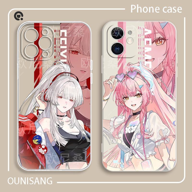 Ốp điện thoại hợp thời trang Wuthering Waves / Hiyuki / Aemeath Thích hợp cho iPhone / gojr