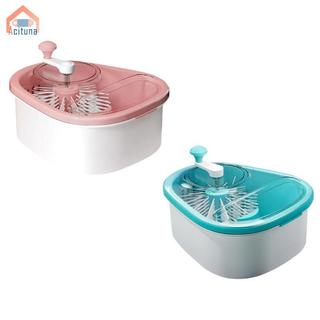 Chất tẩy rửa trái cây và rau quả không có tay ướt Tiện ích nhà bếp Giỏ thoát nước thủ công