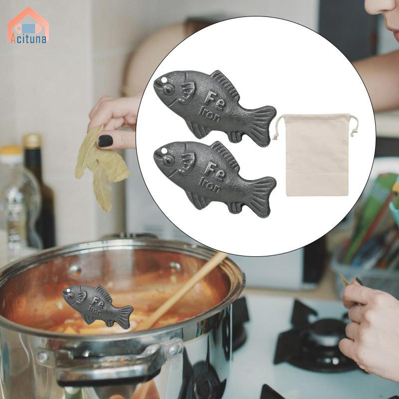 Acutuna Sắt Cá Dụng Cụ Nấu Ăn Hộ Gia Đình Sắt Bổ Sung Tiện Ích Nồi Quà Tặng Cho Trà Nữ Thực Phẩm Và Nước Rau Củ Họ Bạn Bè