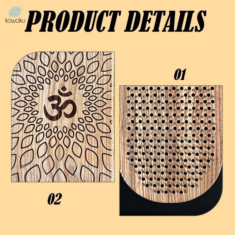 Sadhu Board Yoga Di Động Có Móng Tay - Phù Hợp Cho Mọi Level