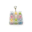 Móc khóa Keycap SMILE, Móc khóa bàn phím trong suốt vượt qua thời gian, Nút chìa khóa giảm căng thẳng 1 / 2 / 3 / 4 / 9 Phím Pinch Đồ chơi trẻ em