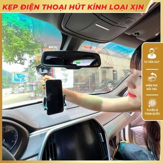 Giá đỡ điện thoại KIM LOẠI CHẮC CHẮN HÚT CHÂN KHÔNG cho ô tô