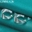 URMYLADY Hoop Earrring Bạc 925, Phù Hợp Tiệc Cưới