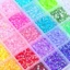 Bộ kim cương giả nhựa GILL, Đồ thủ công Kim cương giả thạch nhiều màu, Hot Sparkling DIY Trang trí móng tay nghệ thuật kim cương giả để làm móng nghệ thuật thủ công