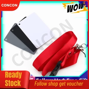 Bộ thẻ cân bằng màu phơi sáng chụp ảnh kỹ thuật số 18% 3 trong 1 Xám/Trắng/Đen