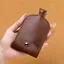 Ốp Chìa Khóa Ô Tô Da PU Chìa Khóa Kéo Ra Nhỏ Đơn Giản Hộ Gia Đình Chìa Khóa