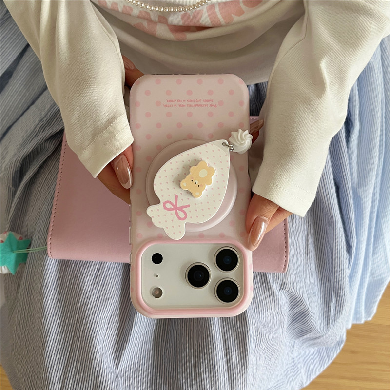 IPhone 17 Pro Max Dots họa tiết chất liệu TPU IMD craft Vỏ điện thoại in hai lớp