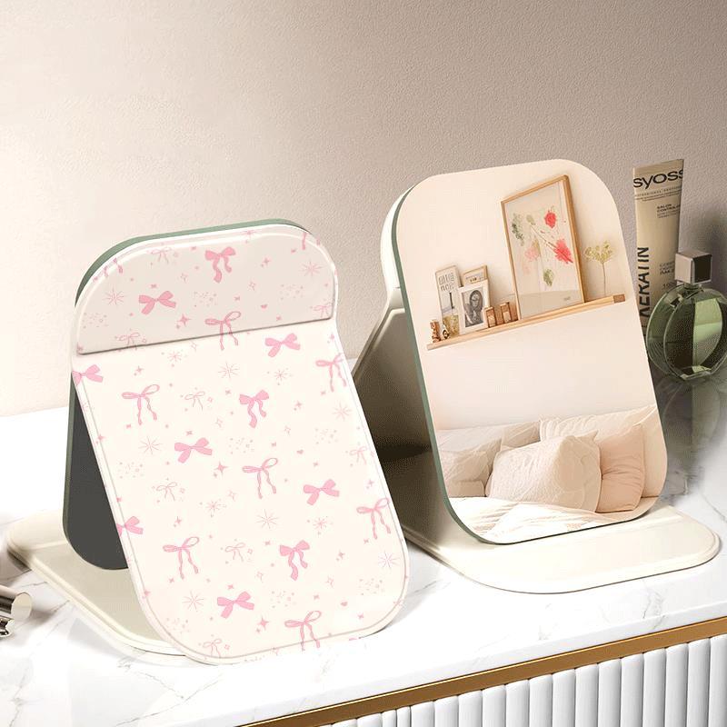 bướm đầy Gương Trang Điểm Gấp Mini Thỏ Xanh Bền Đẹp Dễ Mang Theo Mọi Lúc