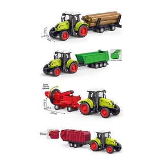 Nông Dân Cắt Lúa Mì Đồ Chơi Trẻ Em Xe Quán Tính Mô Phỏng Trang Trại Trọn Bộ Phong Cách Mới Harvester Bé Đồ Chơi Mô Hình