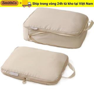 Túi nén quần áo ZENIHCO, Hộp đựng hành lý dung tích lớn Dacron, Vỏ bảo vệ đa năng chống bẩn khối lượng nhỏ