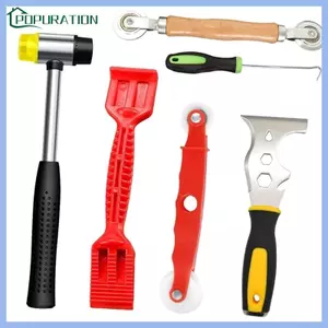 Bộ công cụ sửa chữa cửa sổ đa năng POP Tính năng Bộ dụng cụ cạo có thể hoán đổi cho nhau Đầu mạch bảo vệ và máy ép bánh xe đôi