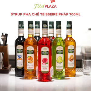 Siro Teisseire Pháp Chai 700ml Đủ Hương Vị Pha Chế - Siro Trái Cây Chất Lượng Cao, Có Hỏa Tốc