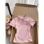Áo sơ mi POLO kẻ sọc màu hồng, style Hàn Quốc, slim fit, phù hợp cho mùa hè