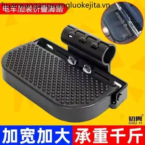 Xe Điện Bàn Đạp Bảo Vệ Bàn Đạp Trước Xe Máy Ốp Lưng Gấp Bàn Đạp Mở Rộng Cả Hai Bên Bàn Đạp Lớn Tựa Chân Phía Sau