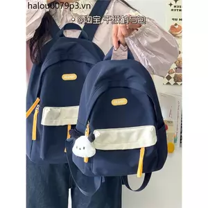 Màu Mới Phù Hợp Với Schoolbag Nữ Preppy Phong Cách Đơn Giản Phù Hợp Với Tất Cả Trận Đấu Học Sinh Trung Học Ba Lô Nhật Bản Đi Lại Du Lịch Ba Lô