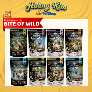 Pate cho mèo Bite Of Wild – Pate cao cấp túi 70g - Nhiều hương vị
