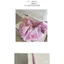 ÁO | Túi đeo vai gai dầu bằng tre tự chế Butterfly Pink Series Hàn Quốc Girly Feel Túi Tote dung tích lớn