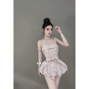 Đầm cup ngực nơ chân bí KENG BYJOLIE