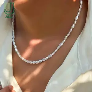 Choker giả ngọc trai đính hạt thanh lịch dành cho nữ, phù hợp tiệc cưới và thời trang vintage