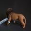 Sile Roaring Lion 14726 Mô phỏng Động vật hoang dã Đồ chơi trẻ em Nhận thức giáo dục sớm