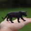 Đồ chơi mô hình động vật Sile Black Jaguar Black Panther Cheetah của Đức