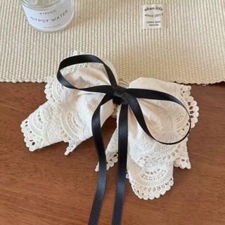 Kovoi - Phụ Kiện tóc Bohemian ngọt ngào, ren đẹp với nơ đuôi ngựa, phong cách phương tây cao cấp