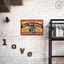 CIFbuy Vintage Kim Loại Nhà Để Xe Ký Công Nghiệp Treo Tường Nghệ Thuật Mộc Mạc Trang Trí Xưởng