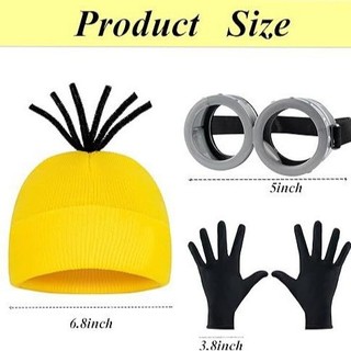 Despicable Me Minion Kính Cosplay Người Halloween Cosplay Đạo Cụ Lễ Hội Vui Nhộn