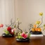 chậu cây cảnh bonsai giả phong cách trung hoa decor phòng khách tiểu cảnh rêu đá nghệ thuật cắm sẵn kèm chậu gốm cao cấp