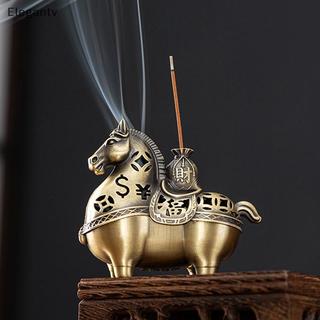 EGN Năm Ngựa Làm Giàu Hương Thơm Gỗ Đàn Hương Đĩa Thủ Công N