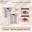 AFTEROF Manga Lông Mi, Với Dải Keo Thạch Không Thân Không Keo Phân Đoạn Lông Mi Giả, Anime Thời Trang Cosplay Handmade DIY Lông Mi Giả Đồ Dùng Dự Tiệc