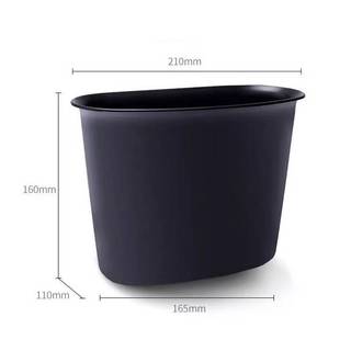Any2Get5% Giảm Rò Rỉ Xe Rác Có Thể Kích Thước Nhỏ Đa Năng Chống Rò Rỉ Hộp Đựng Rác Sắp Xếp Lưu Trữ Ô Tô Thùng Rác