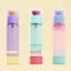 Chai dưỡng da GUSTAVA, Chai phân phối chân không du lịch 30ml / 80ml, Chai rỗng di động loại bơm
