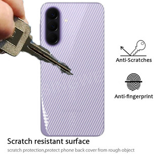 1-3 Chiếc Mặt Sau Sợi Carbon Cho Samsung Galaxy A57 A37 A17 A37 A27 A36 A26 A16 A56 LTE 4G 5G 2026 Miếng Dán Bảo Vệ Chống Trầy Xước Phim Bảo Vệ Màn Hình