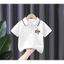 Áo Sơ Mi Polo Trẻ Em In Hình Máy Bay Tay Ngắn Unisex Hàng Đầu Mặc Đi Học Hàng Ngày