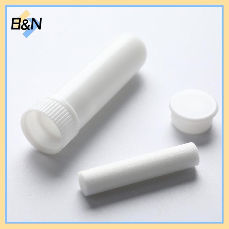 B & N 10 Cái Ống hít Sti Aromatherapy Ống hít mũi trắng rỗng.